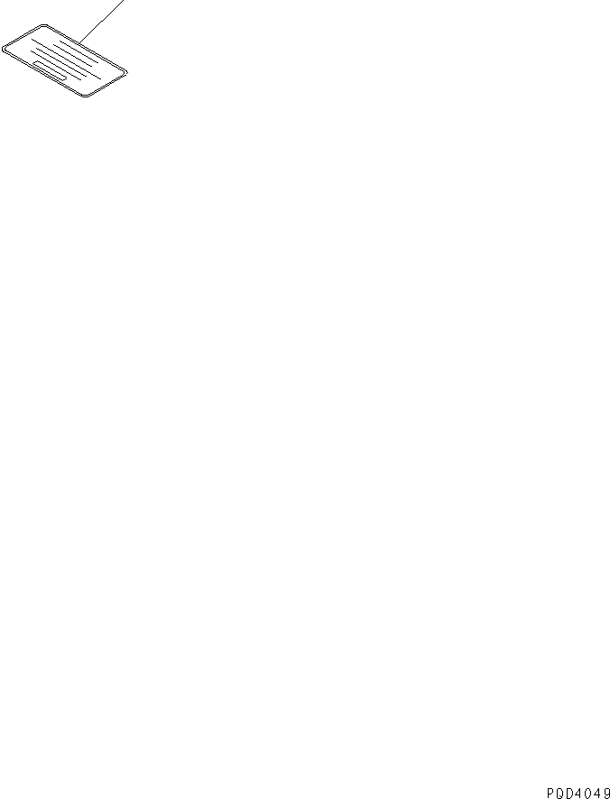 Engines Komatsu / S4D102E-1E S/N 26200163-UP(s4d1020r) / CAUTION PLATE (JAPANESE)(#26257282-)(031490 : A9810-01B4Z)