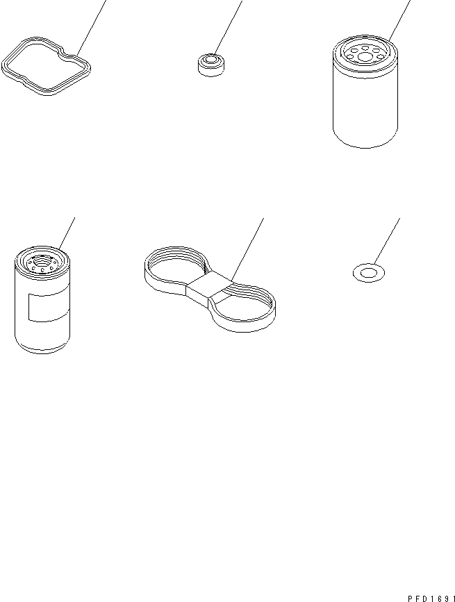 Komatsu parts book diagram for S4D102E-1E-T S/N 26200163-UP: SPARE PARTS