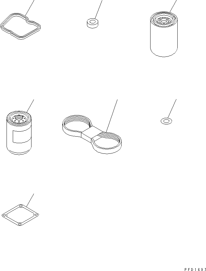 Komatsu parts book diagram for S4D102E-1K-2 S/N 26200163-UP: SPARE PARTS (WITH REVERSIBLE FAN)(#26258629-)