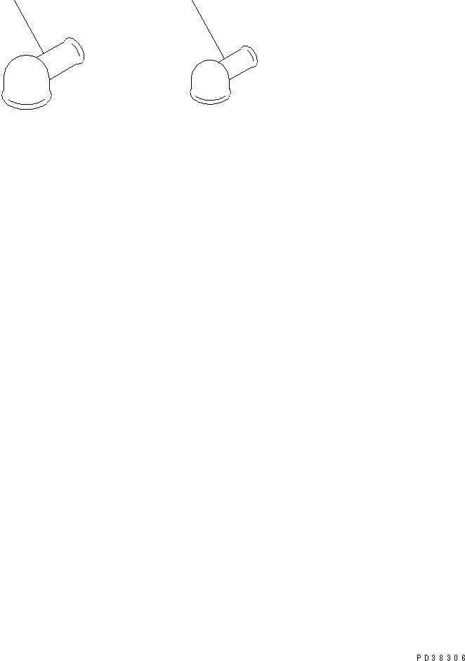 Komatsu parts book diagram for S4D95L-1L S/N 135080-UP: HARNESS CAP