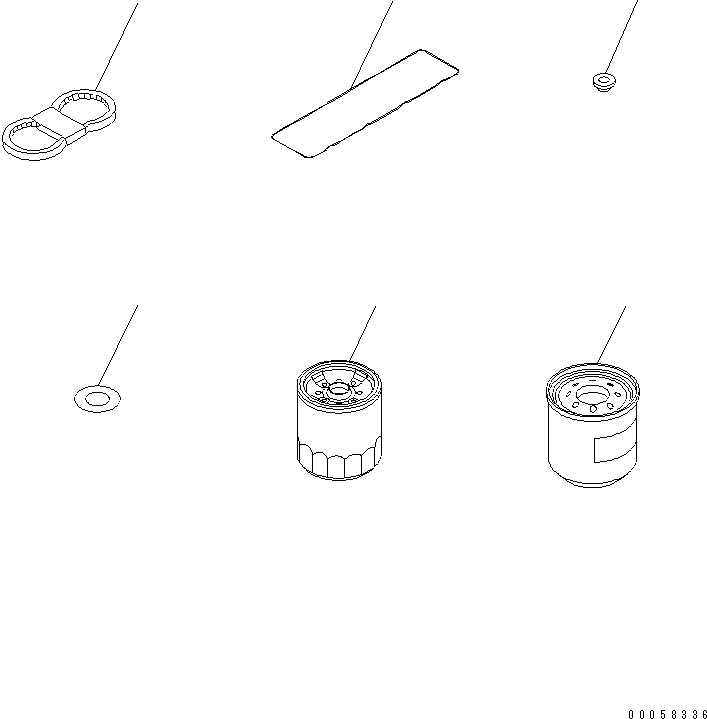 Komatsu parts book diagram for S4D95LE-3A-2 S/N 100001-UP: SPARE PARTS(#115815-)