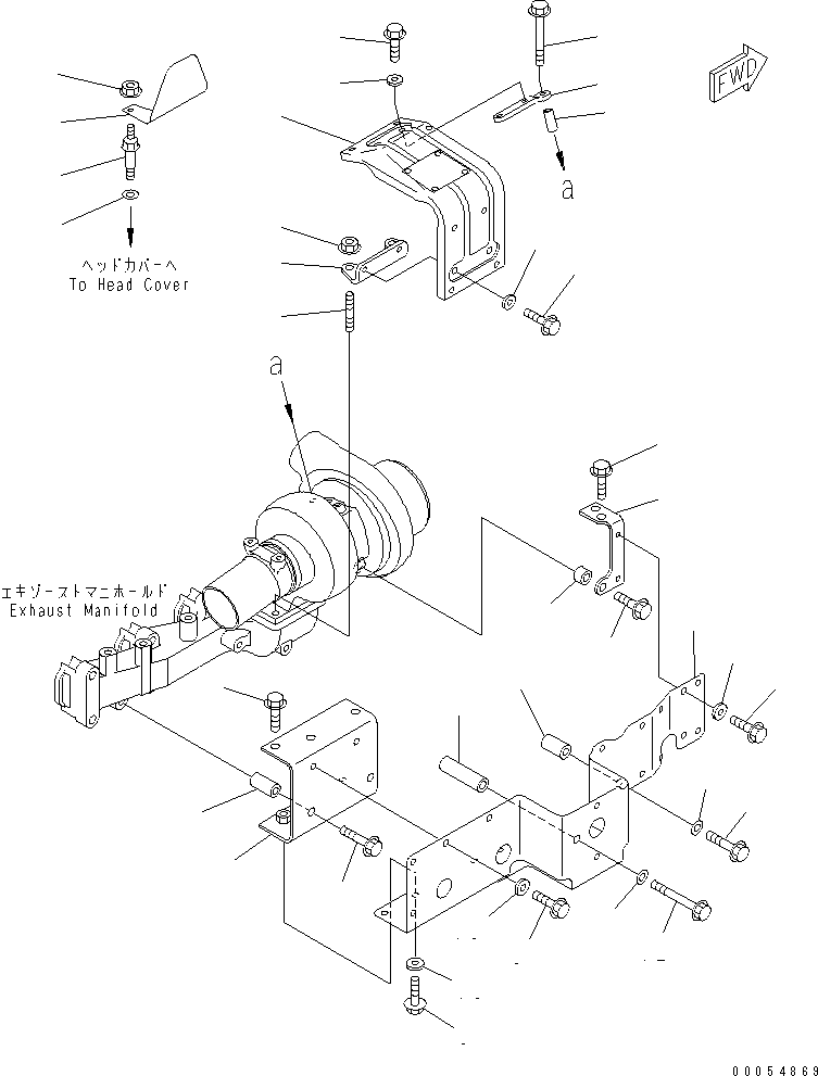 Engines Komatsu / S6D102E-1C-6C S/N 26200163-UP(s6d102oc) / HEAT SHIELD(#26285253-)(030360 : A1570-01G1)