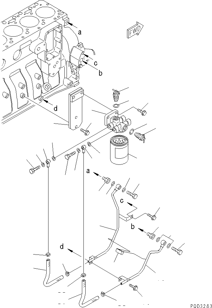 Engines Komatsu / S6D102E-1C-6C S/N 26200163-UP(s6d102oc) / CORROSION RESISTOR(#26201318-)(031470 : A5210-01A0)