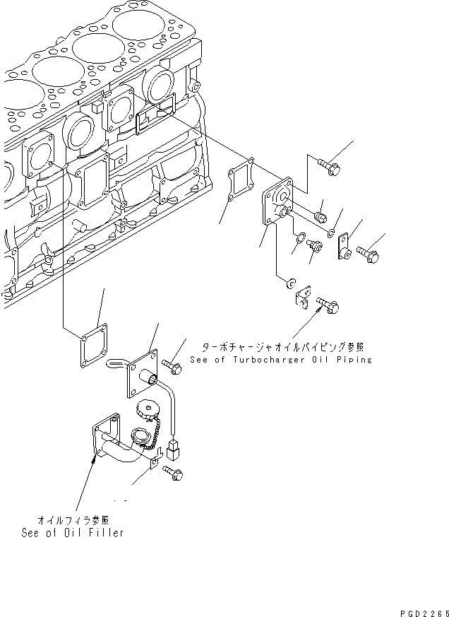 Komatsu parts book diagram for S6D108-1G-6 S/N 10001-UP: BLOCK HEATER (COLD TERRAIN SPEC.)(#20101-)