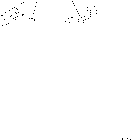 Komatsu parts book diagram for S6D108-1G-6 S/N 10001-UP: NAME PLATE AND CAUTION (RUSSIAN)(#21371-)