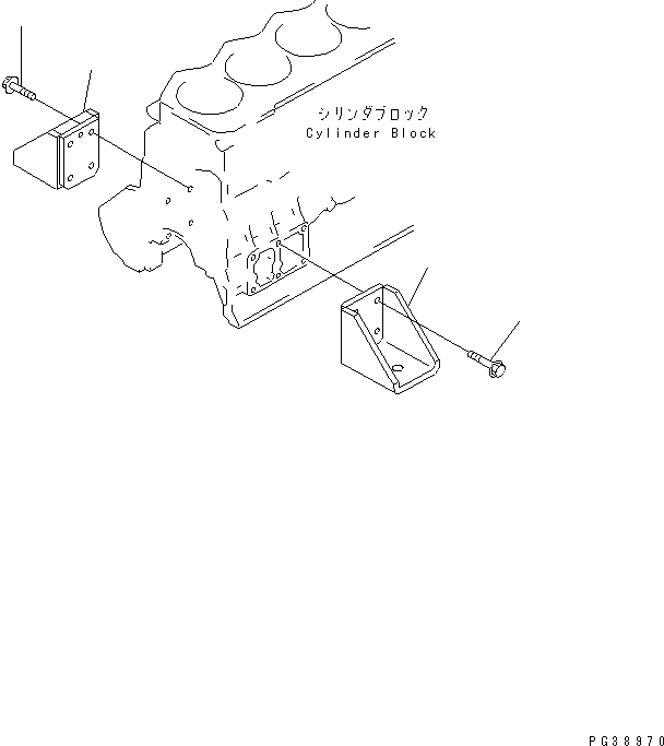 Engines Komatsu / S6D108-1C-6 S/N 10001-UP(s6d108cr) / ENGINE MOUNTING(030240 : A2250-A2A2)