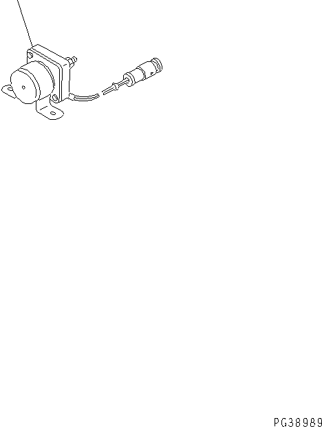 Komatsu parts book diagram for S6D108-1C-6 S/N 10001-UP: GROW RELAY