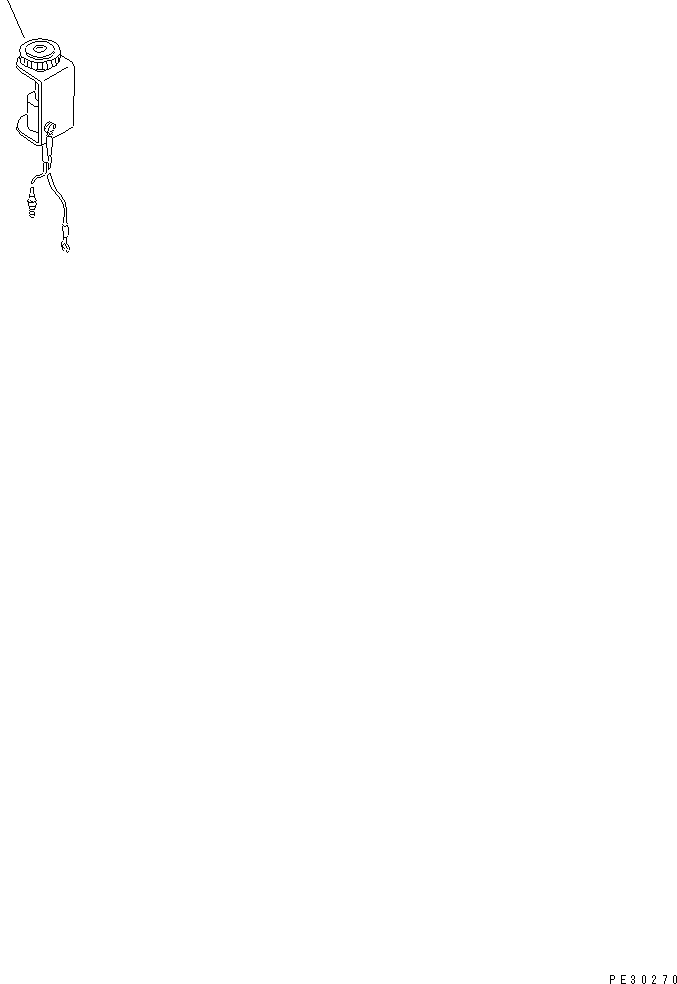 Komatsu parts book diagram for S6D108-1C-6 S/N 10001-UP: HEATER SIGNAL(#13936-)
