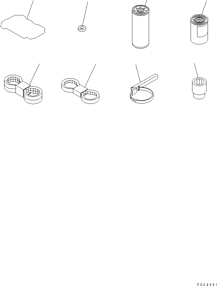 Komatsu parts book diagram for S6D125E-2C-6 S/N 60721-UP: SPARE PARTS (EXTREME COLD TERRAIN SPEC.)(#80455-)