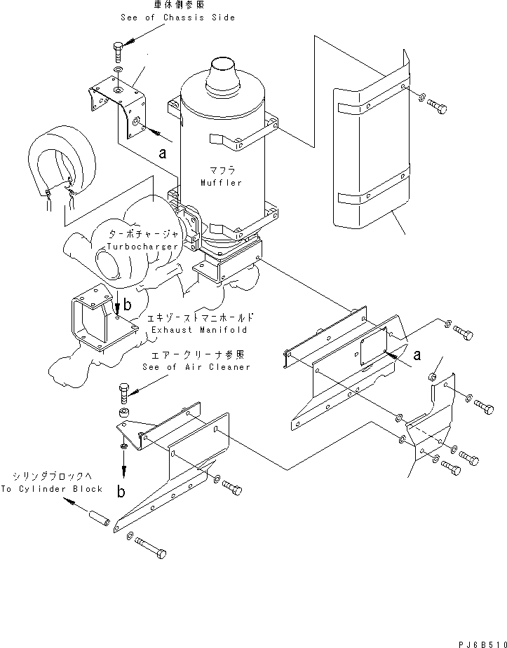 Engines Komatsu / S6D125E-2E S/N 60863-UP(s6d1250c) / THERMAL GUARD(#78956-)(031620 : B9999-A3H8)