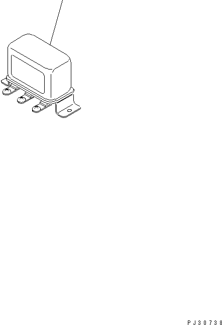 Komatsu parts book diagram for S6D125-1KK S/N 26750-UP: SOLENOID SWITCH