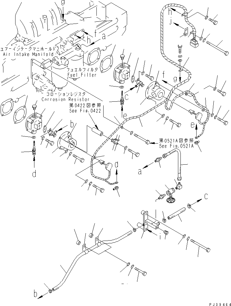 Komatsu parts book diagram for S6D170-1D-R S/N 10490-UP (-50cent. Spec.): AUTO PRIMING SYSTEM