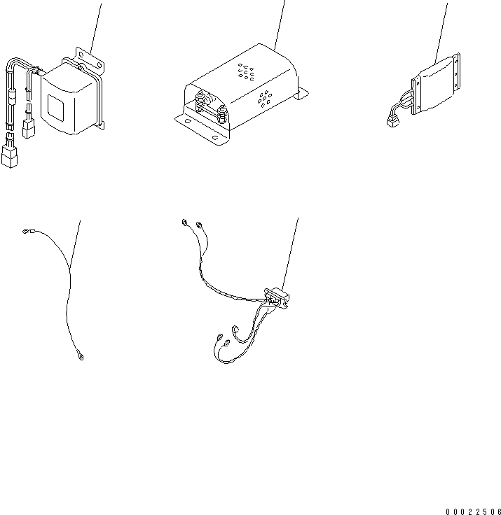 Komatsu parts book diagram for S6D170-1G-6A S/N 10001-UP: AUTO PRIMING SYSTEM (ACCESSORY) (FOR WD600-1)(#15707-20114)