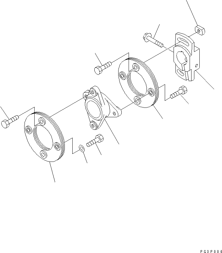 Komatsu parts book diagram for S6D95L-1Q S/N 27756-UP: FUEL INJECTION PUMP (COUPLING) (WITH AIR COMPRESSOR TYPE)