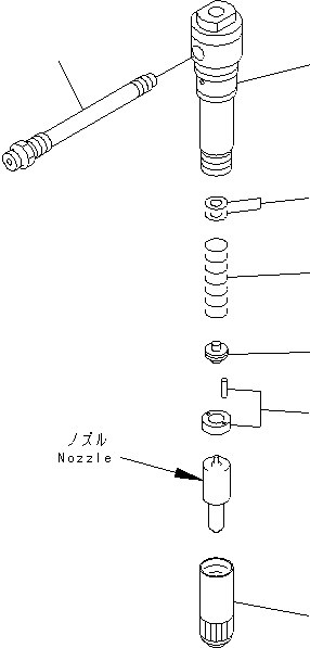 Komatsu parts book diagram for SA12V140-1M S/N 10517-UP: HOLDER (INNER PARTS)