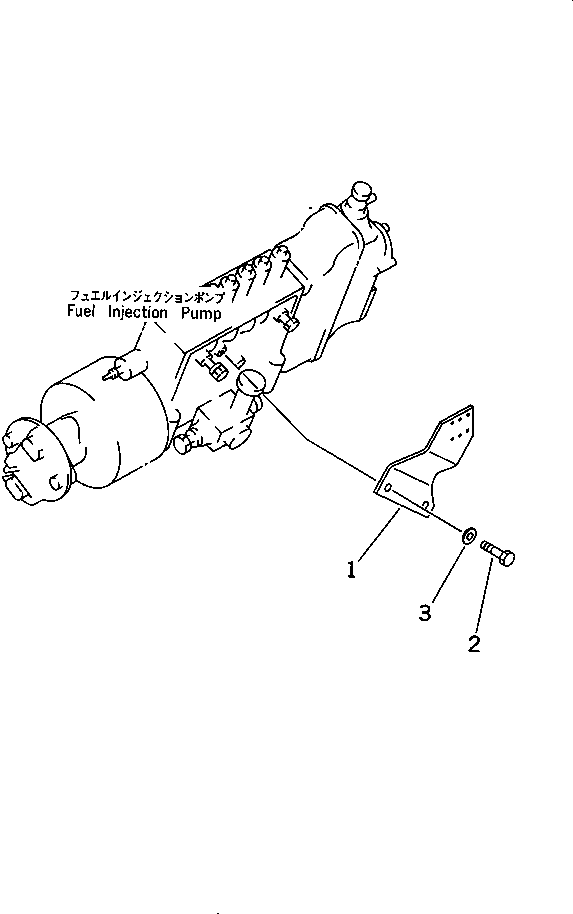 Komatsu parts book diagram for SA12V140-1M S/N 10517-UP: CABLE SUPPORT