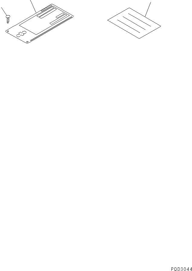 Engines Komatsu / SA12V140-1U-A S/N 10001-UP(sa12v1ic) / NAME PLATE AND CAUTION (GERMAN)(#11755-12338)(032670 : A9810-A7B7Z)