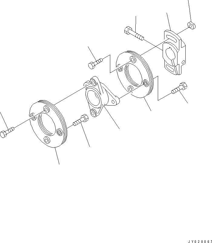 Engines Komatsu / SA12V140-1Q-A S/N 10001-UP(sa12v1jc) / FUEL INJECTION PUMP (COUPLING) (FOR ELECTRICAL GOVERNOR) (INNER PARTS)(#10034-)(030970 : A4010-K7A8)