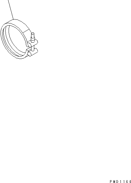 Engines Komatsu / SA6D102E-1C-Z S/N 26200467-UP(sa6d100c) / EXHAUST CONNECTOR CLAMP(030170 : A151R-01A0)
