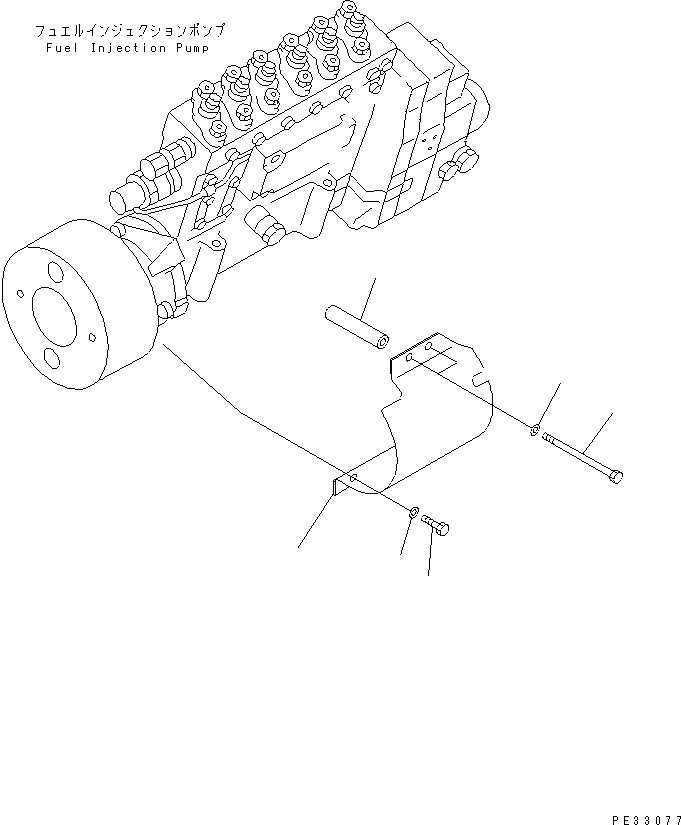 Komatsu parts book diagram for SA6D140-1FF-G S/N 10001-UP: SAFETY GUARD (FOR ELECTRICAL GOVERNOR)(#17983-)