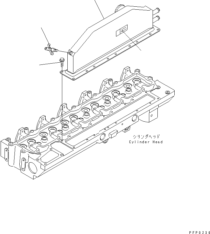 Engines Komatsu / SA6D114E-1-GD S/N 45992604-UP(sa6d114c) / AFTER COOLER(030070 : A133P-01A0)
