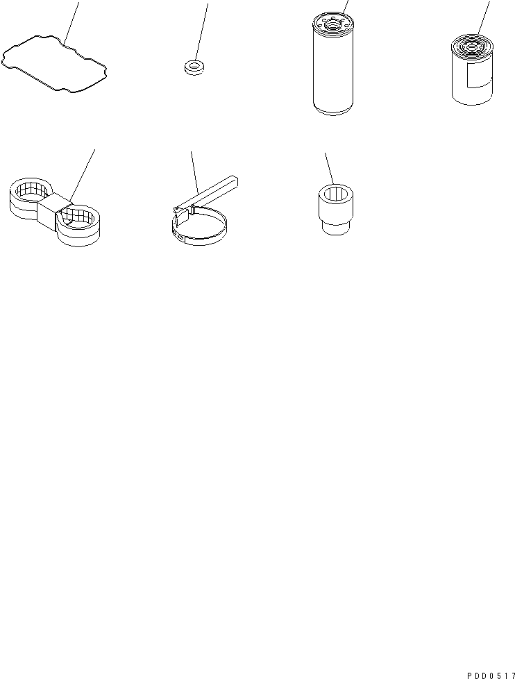 Engines Komatsu / SA6D125E-2A-57 S/N 60721-UP(sa6d12jc) / SPARE PARTS (FOR 50A ALTERNATOR)(#81395-)(030970 : B9999-A3K7)