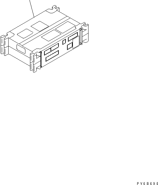 Komatsu parts book diagram for SA6D140E-3C-7 S/N 110001-UP: FUEL CONTROL (CHASSIS MOUNT)(#110157-)