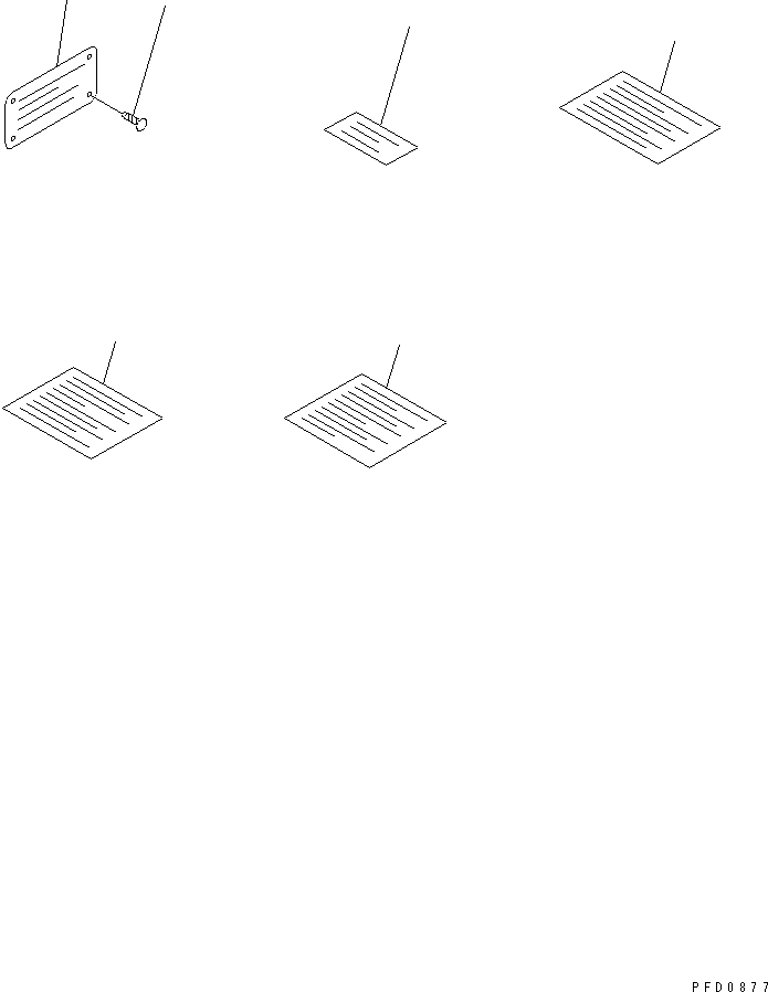 Komatsu parts book diagram for SA6D170E-2A S/N 17353-UP: NAME PLATE AND CAUTION PLATE (ARABIC)(#17745-20078)