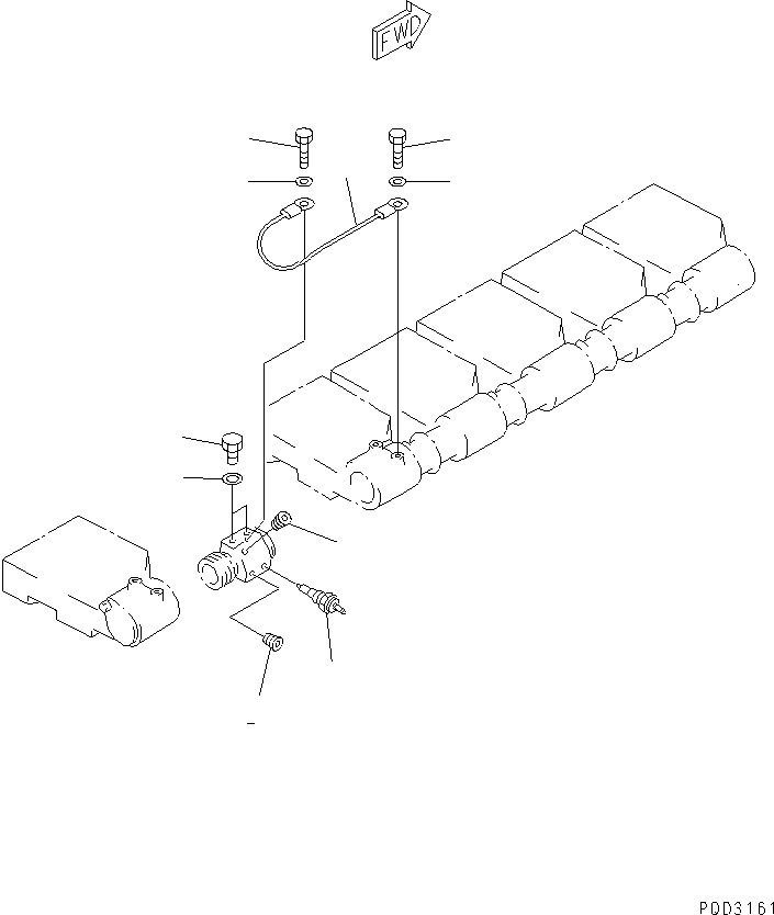 Engines Komatsu / SA6D170E-2C S/N 17353-UP(sa6d17dc) / WATER TEMPERATURE(#18669-)(030210 : A1790-A6A4)