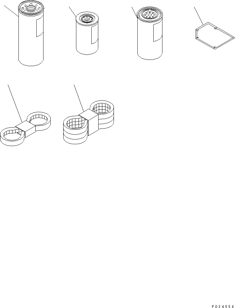 Engines Komatsu / SA6D170E-2C S/N 17353-UP(sa6d17dc) / SPARE PARTS(#17360-20106)(031040 : A9020-A6B3)