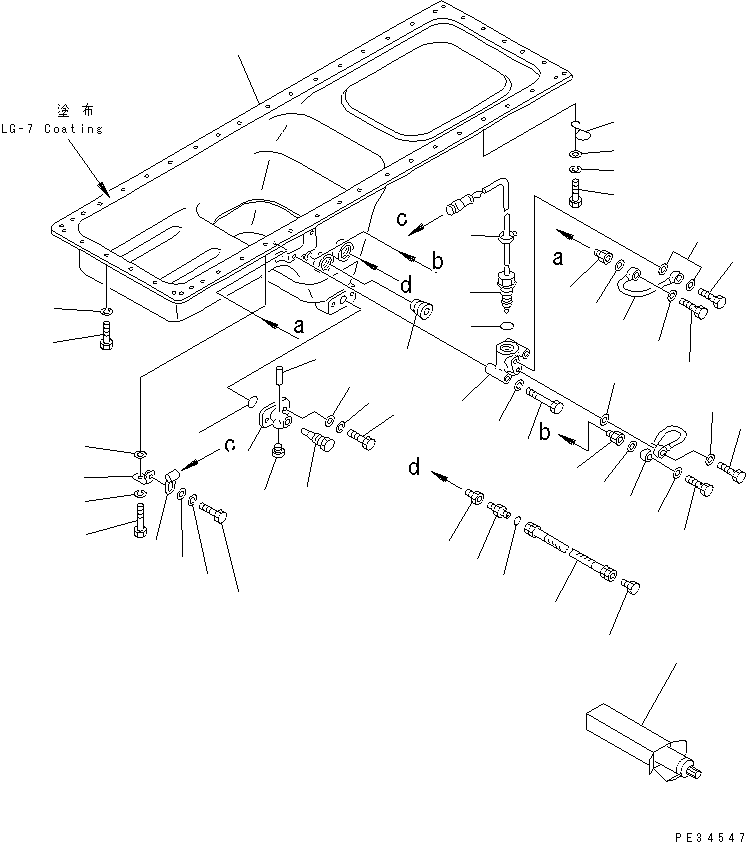 Engines Komatsu / SA6D170-B-1F-SP S/N 11763-UP(sa6d17fr) / OIL PAN(060050 : 0212)