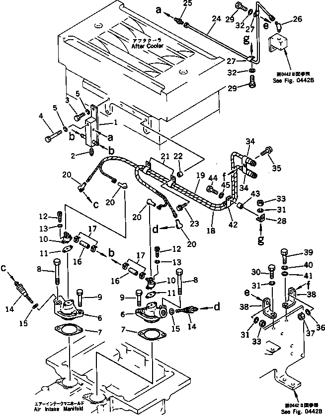 Komatsu parts book diagram for SA8V170-1C S/N 10040-UP: AUTO PRIMING SYSTEM (3/3)(#10433-)