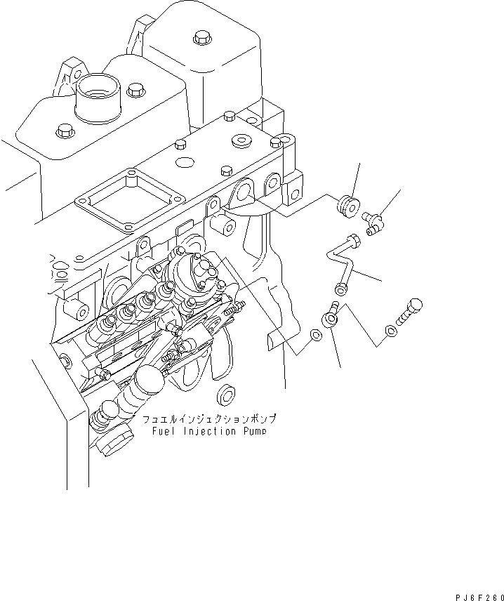 Komatsu parts book diagram for SAA4D102E-2E-4 S/N 26274903-UP: BOOST TUBE(#26304081-)