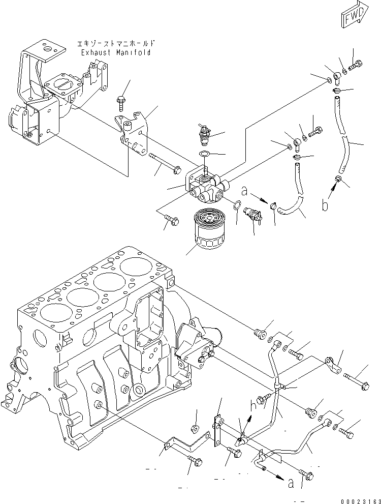 Komatsu parts book diagram for SAA4D102E-2G-4 S/N 26274903-UP: CORROSION RESISTOR(#26323391-)