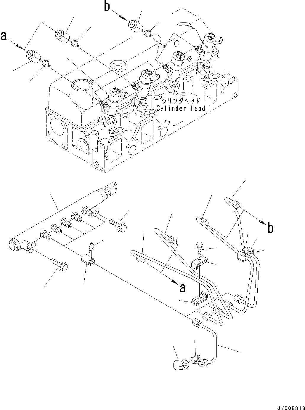 Engines Komatsu / SAA4D95LE_5A S/N 500001-UP(saa4d91u) / COMMON RAIL(001048 : A421P-01A2)