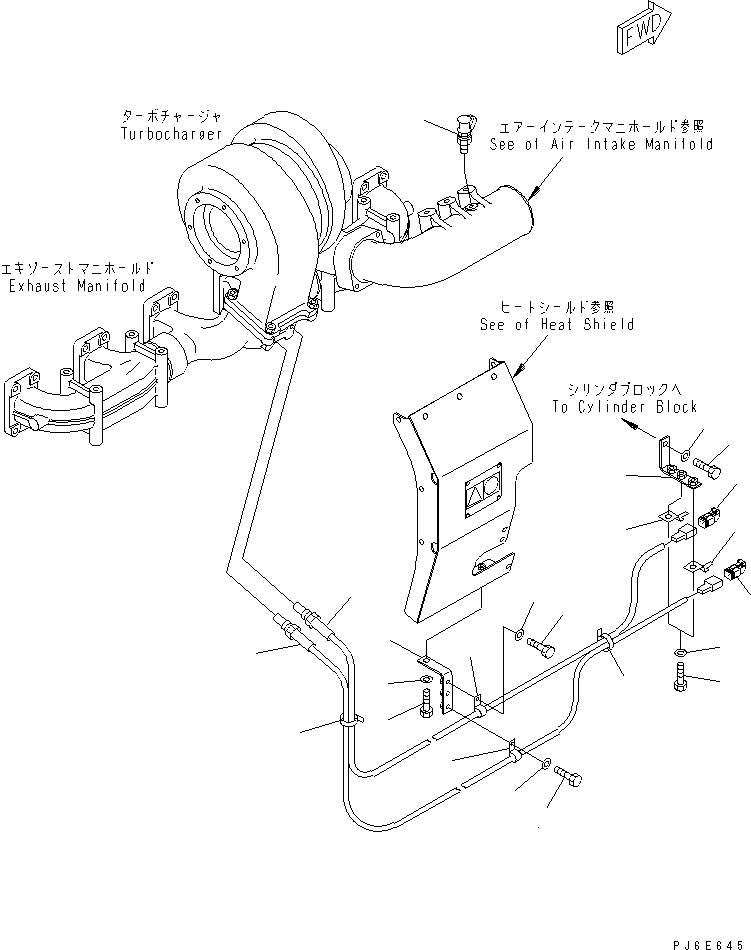 Engines Komatsu / SAA6D170E-3F-8 S/N 310001-UP(saa6d0fr) / PM-CLINIC(#310169-)(030820 : A9980-A6A8)