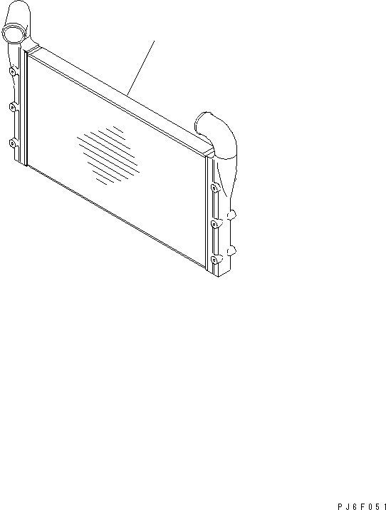 Engines Komatsu / SAA6D170E-3F-8 S/N 310001-UP(saa6d0fr) / AFTER COOLER(#310169-)(030850 : B9999-A6V5)
