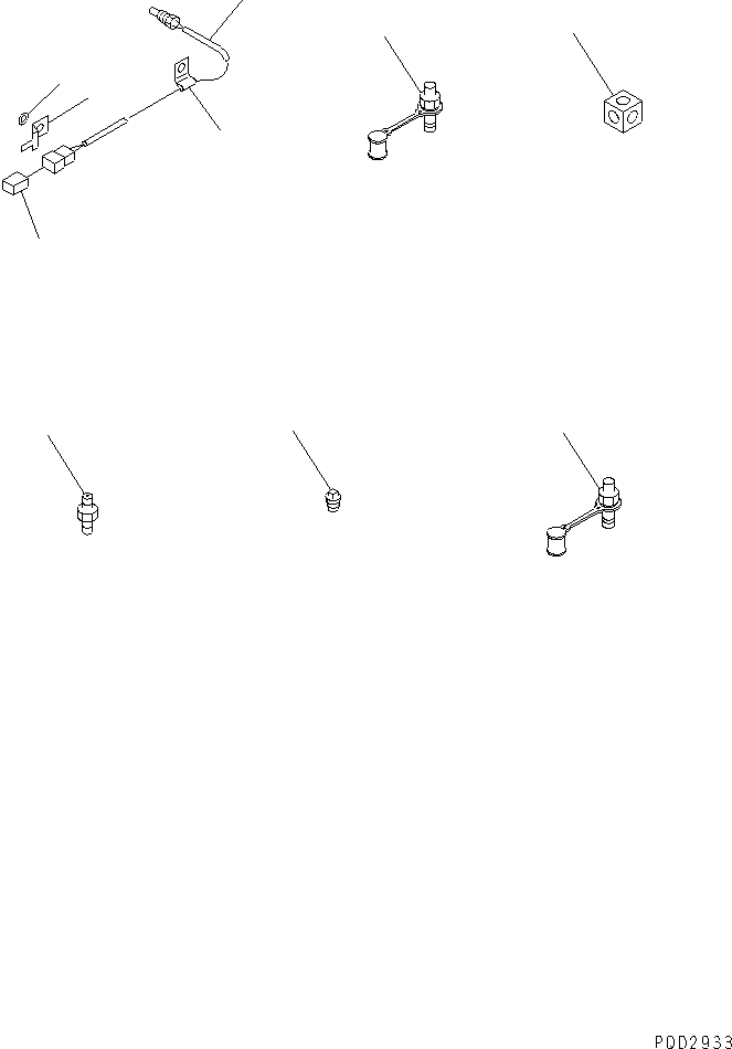 Komatsu parts book diagram for SAA6D170E-2A S/N 17389-UP: PM-CLINIC (FORWARDED INDIVIDUALY PARTS)(#17997-18663)