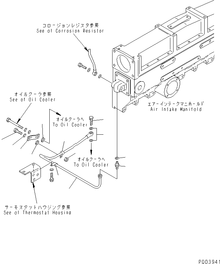 Engines Komatsu / SAA6D170E-2A S/N 17389-UP(saa6d17c) / CORROSION RESISTOR (2/2)(031240 : A5210-B6B8)