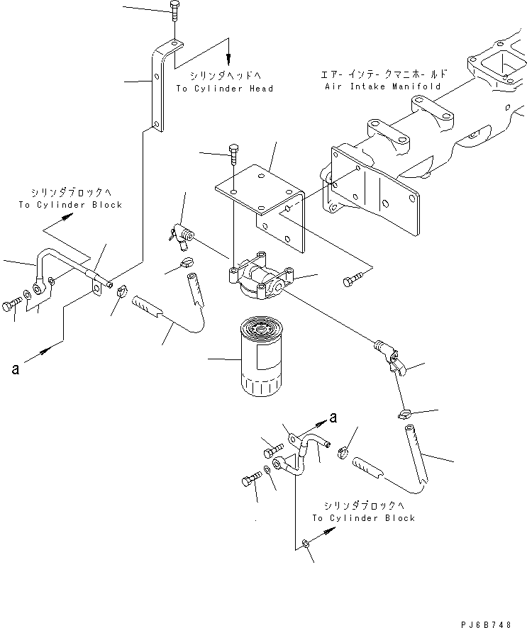 Komatsu parts book diagram for SAA6D125E-2C-8 S/N 60721-UP: CORROSION RESISTOR(#210001-)