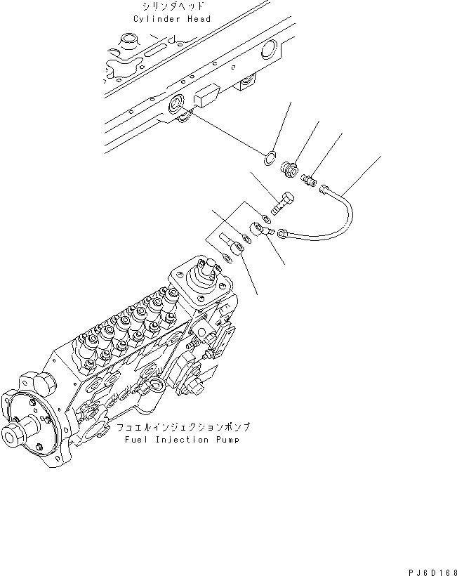 Komatsu parts book diagram for SAA6D114E-2CC-8M S/N 26800003-UP: BOOST TUBE