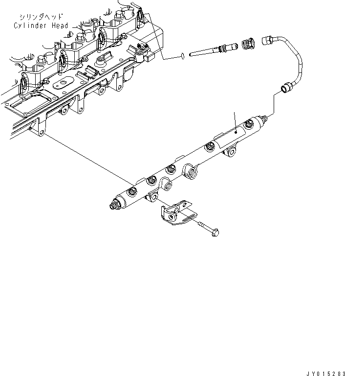 Komatsu parts book diagram for SAA6D114E-3B-WT S/N 26850001-UP: CAUTION PLATE (EU SAFETY REGULATION)(#26864045-)