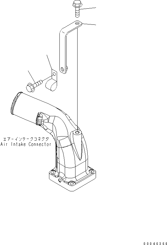 Komatsu parts book diagram for SAA6D107E-1G-W S/N 26500006-UP: WIRING HARNESS BRACKET(#26500978-)