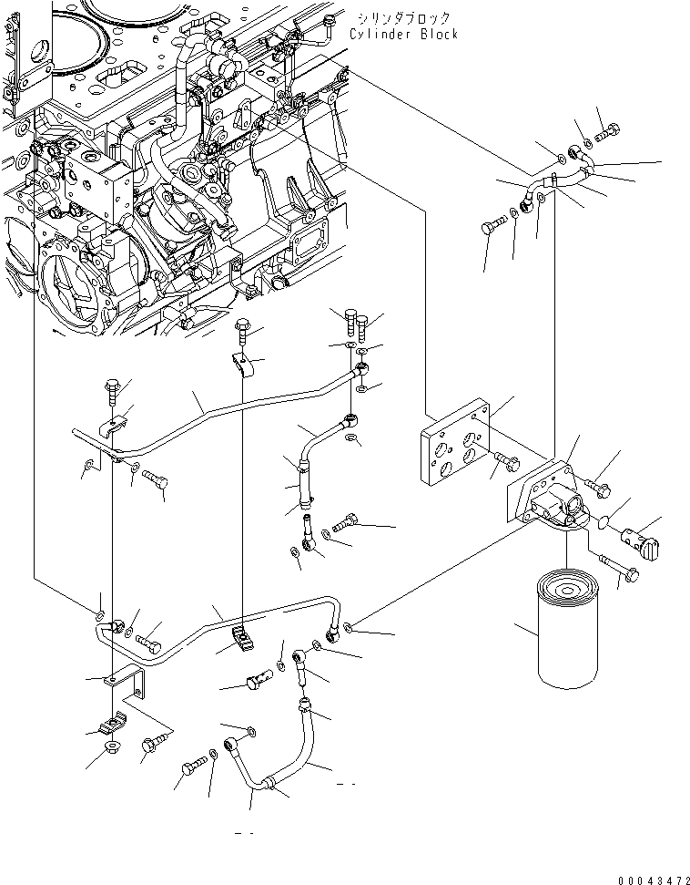 Engines Komatsu / SAA6D170E-5CR-W S/N 610001-UP(saa6d3hc) / CORROSION RESISTOR (HARD WATER ARRANGE)(#610001-610782)(030830 : A5210-A6D7)