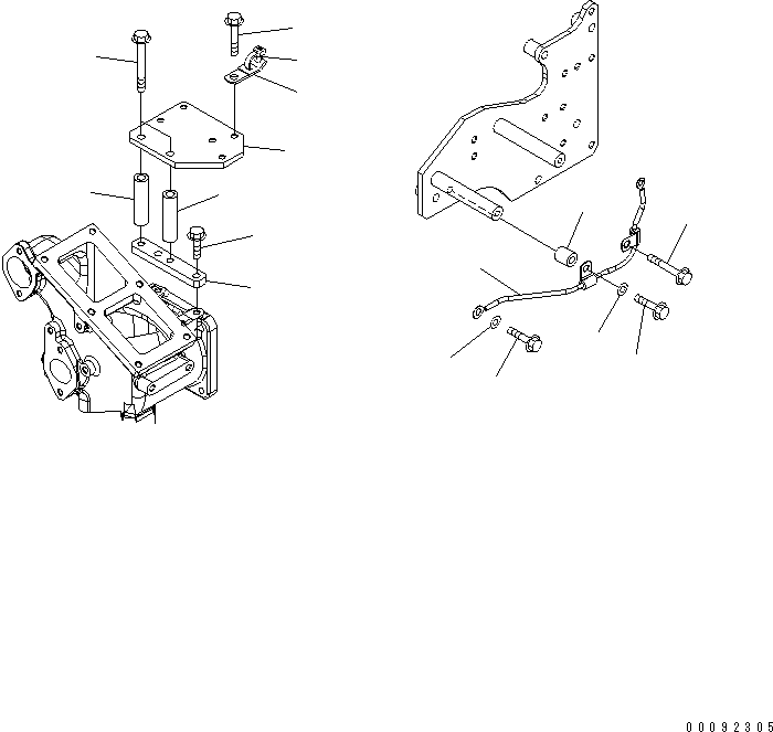 Komatsu parts book diagram for SAA6D140E-5BR-W S/N 630001-UP: ELECTRICAL WIRING (5/5)(#630437-)
