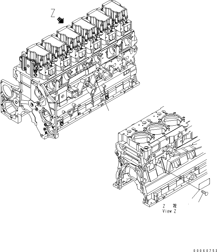 Engines Komatsu / SAA6D140E-5GR-W S/N 630001-UP(saa6d3oc) / NAME PLATE AND CAUTION (ENGLISH)(030790 : A9810-A6Y2)