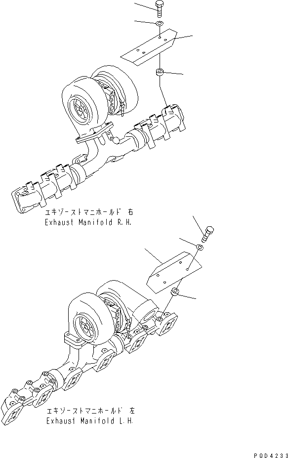 Engines Komatsu / SDA12V140-1C S/N 11797-UP(sda12v0c) / HEAT SHIELD(030180 : A1570-A7A1)