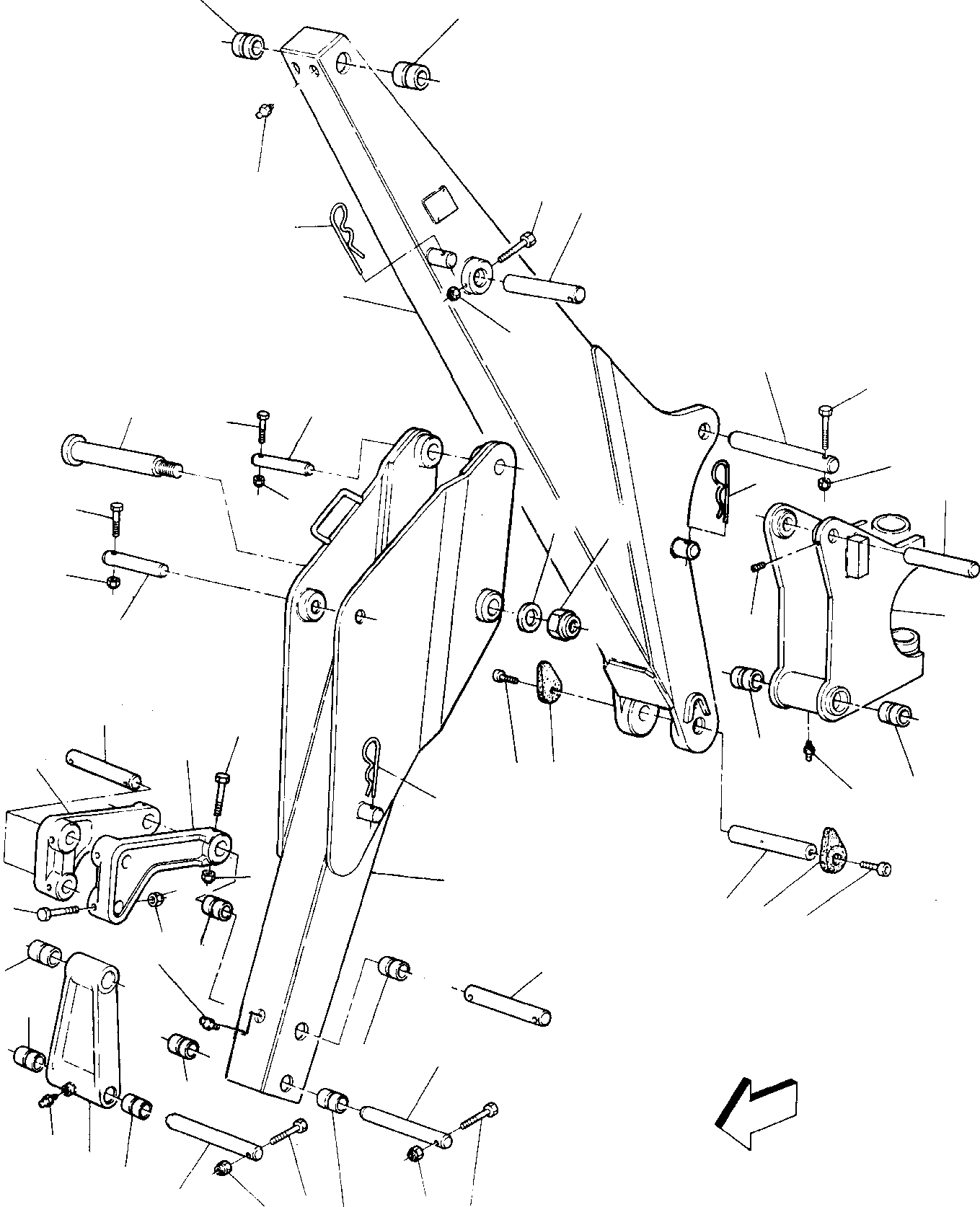 Skid Steer Loaders Komatsu / SK07-1 S/N 3440007-Up(sk07_1) / EXCAVATION GROUP(D-0030 : 4020)