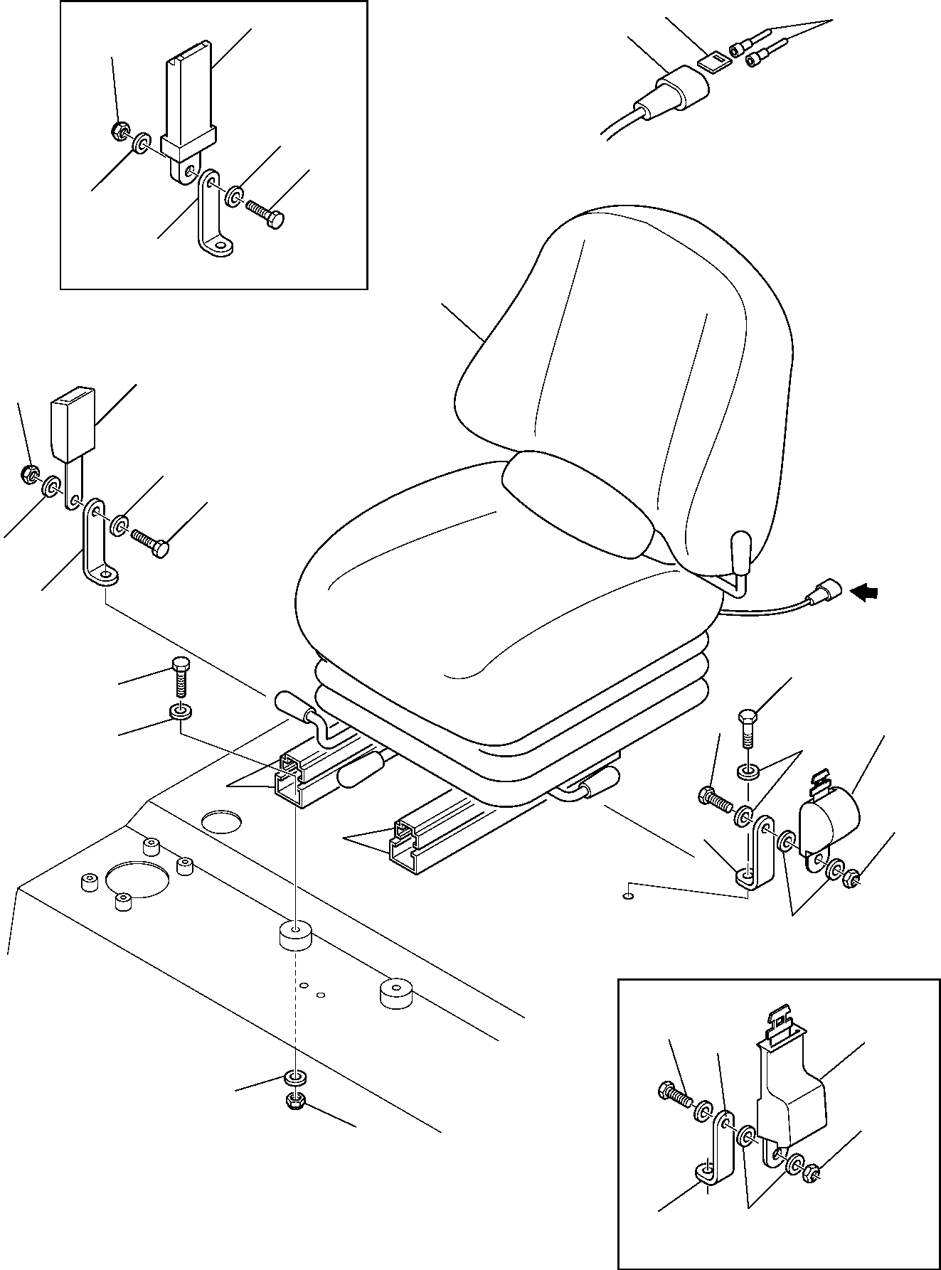Skid Steer Loaders Komatsu / SK815-5 turbo S/N 37BTF00003-Up(sk815t) / OPERATOR