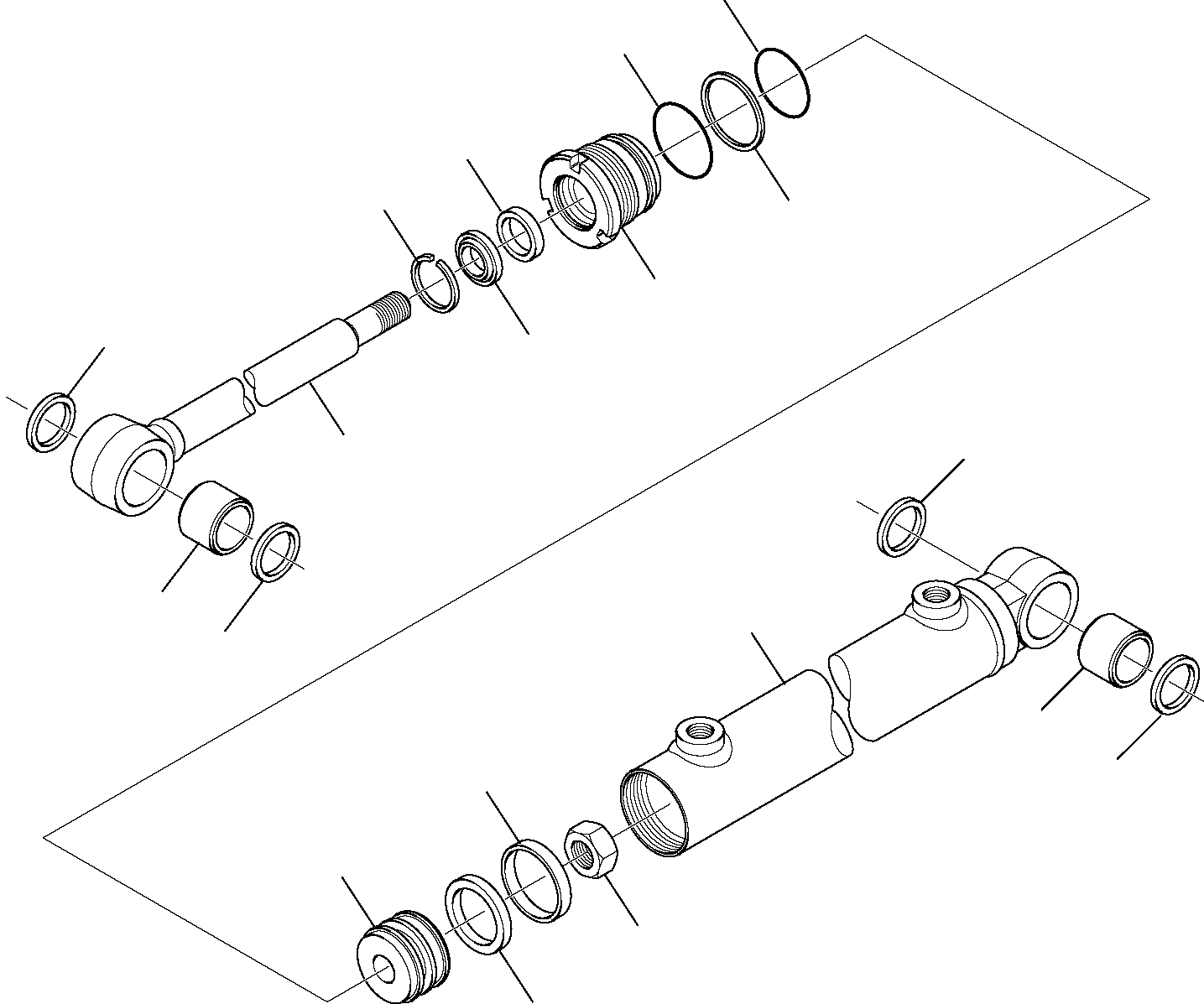 Skid Steer Loaders Komatsu / SK815-5 turbo USA S/N 37BTF00224-Up(sk815taa) / LIFTING CYLINDER(G-0020 : 7010)